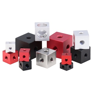 铝合金六面螺母手伴盒压克力板连接块螺丝帽不锈钢四方六方体螺帽