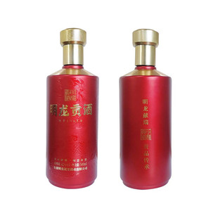 明龙贡酒42度绿豆香型白酒500ml/瓶明光特产纯粮酒商务宴请礼盒