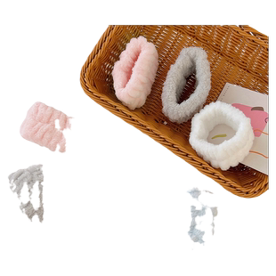 洗脸手腕带神器秋冬化妆头带吸汗袖套洗漱防湿束发带运动发圈发饰