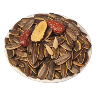 义海焦糖味瓜子炒货零食红枣味葵花籽500g大颗粒水煮五香葵花瓜子