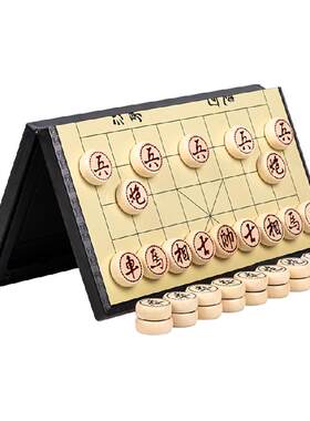 得力磁石象棋折叠棋盘手感舒适