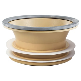 马桶法兰密封圈加厚防返臭防漏垫圈加长坐便器配件通用密封胶圈