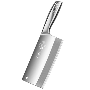 十八子作刀具菜刀家用斩肉切菜砍骨厨刀斩切两用刀官方旗舰店正品