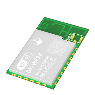 大夏龙雀2.4G+5G双频WiFi蓝牙模块串口通信RTL8711DAN低功耗WF28
