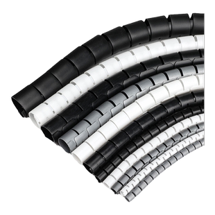 电线电缆软套管户外水管护套缠绕管螺旋保护软管耐磨理线包线管