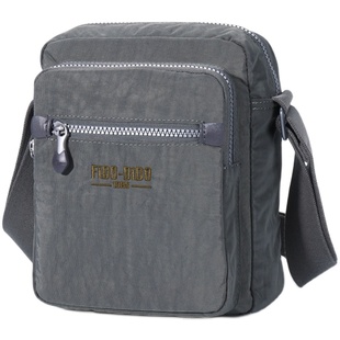 菲都狄都正品男包斜挎包帆布包单肩包男士牛津布包超轻休闲小挎包