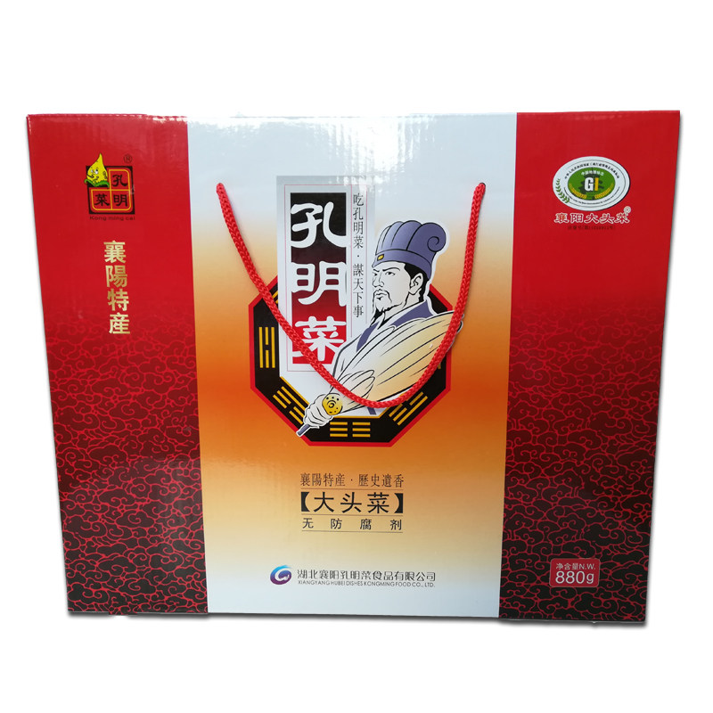 湖北襄阳特产襄阳大头菜丝麻辣鲜香味孔明菜礼盒咸菜农家菜下饭菜