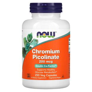NowFoods诺奥吡啶甲酸铬胶囊守护血管健康