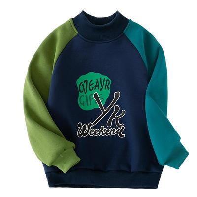 小象汉姆冬季男童加绒卫衣新款