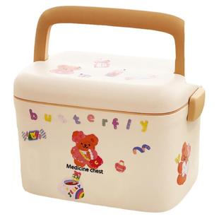 家用医药箱可爱医用药箱儿童家庭药品收纳箱医疗箱药盒药物收纳盒