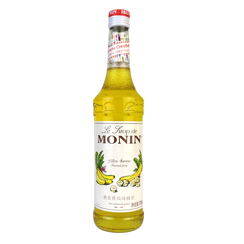 MONIN莫林黄香蕉风味糖浆700ml