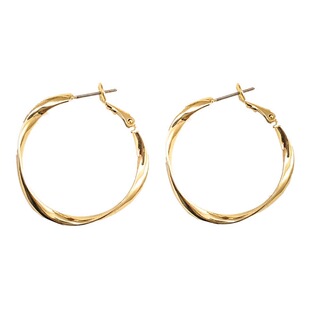 「全店买二赠一」金色耳圈韩国气质素圈耳环女圆圈圈耳钉耳饰品潮