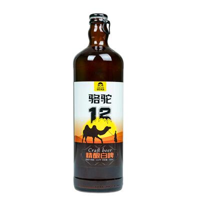 骆驼啤酒精酿白啤4.2度720ml6瓶