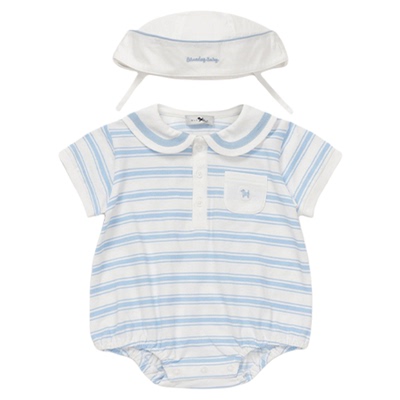 BLUEDOG清爽海军风三角衣