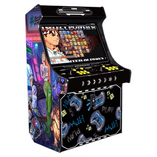 游戏厅大型双人摇杆街机游戏机台式家用商用投币格斗机经典怀旧