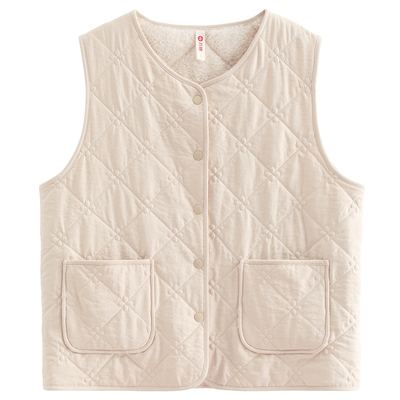 芬腾情侣背心马甲睡衣珊瑚绒夹棉