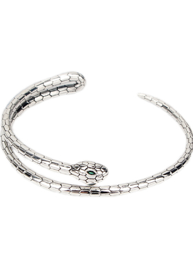 银势S925欧美风男女蛇形开口手镯