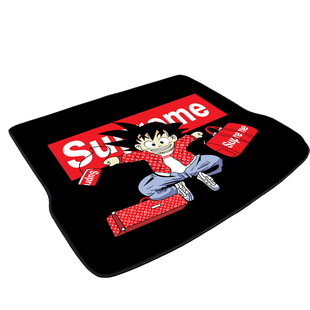 绒布专车定制后备箱垫子尾箱卡通特斯拉modelYL毛豆焕新版model3