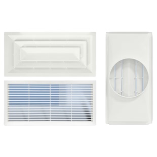 ABS散流器600*300长方形铝扣板集成吊顶出风口中央空调排风换气