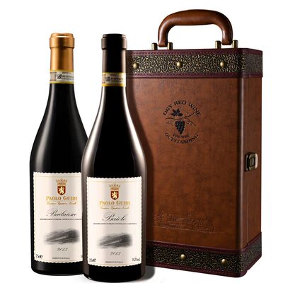 意大利巴罗洛干红葡萄酒6支装