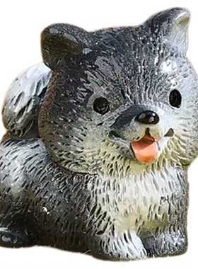 卡通萌宠小狗饰品配饰微景观摆件