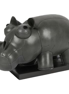 玩宠超大卡通落地河马摆件礼物