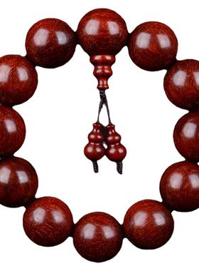 印度金星男士小叶紫檀佛珠