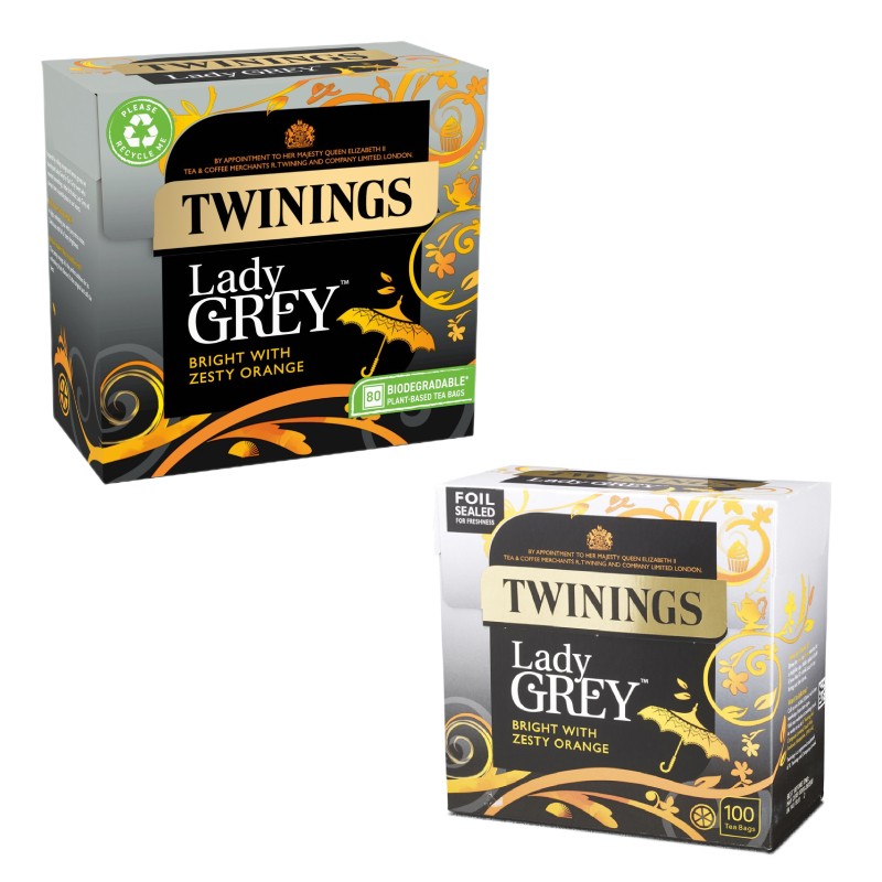 UK版川宁茶仕女伯爵红茶80包100包英国本土生产原装进口Twinings