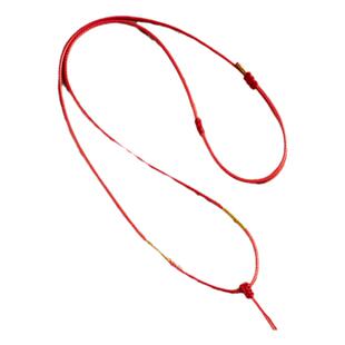 项链绳皮绳吊坠挂绳细手工编织绳黄金翡翠玉佩平安扣黑色绳子蜡绳