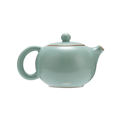 观岚复古汝窑开片可养西施壶