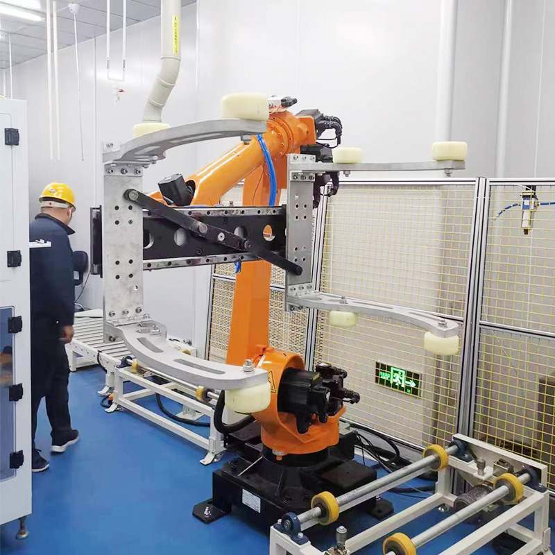 中朗厂家机器人清洗机 除油超声波清洗机 轴承全自动超声波清洗机