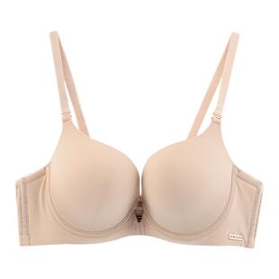 安莉芳正品商场同款女士光面内衣小胸厚杯上托聚拢文胸EB0230