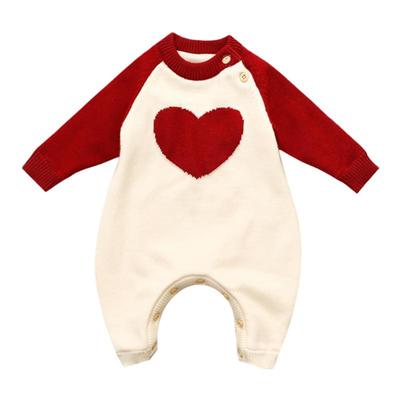 sarakids亲子装拜年服一家三口一家四口红色新年服加绒加厚毛衣潮