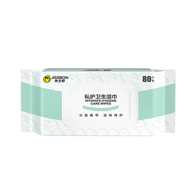杰士邦私处卫生湿巾纸私密护理专用清洁事后湿擦房事免洗男女通用