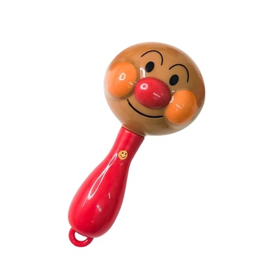 面包超人可啃咬摇铃沙锤玩具