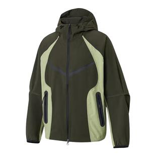 Nike耐克外套男新款拼接宽松休闲跑步运动连帽梭织夹克IH8462-355