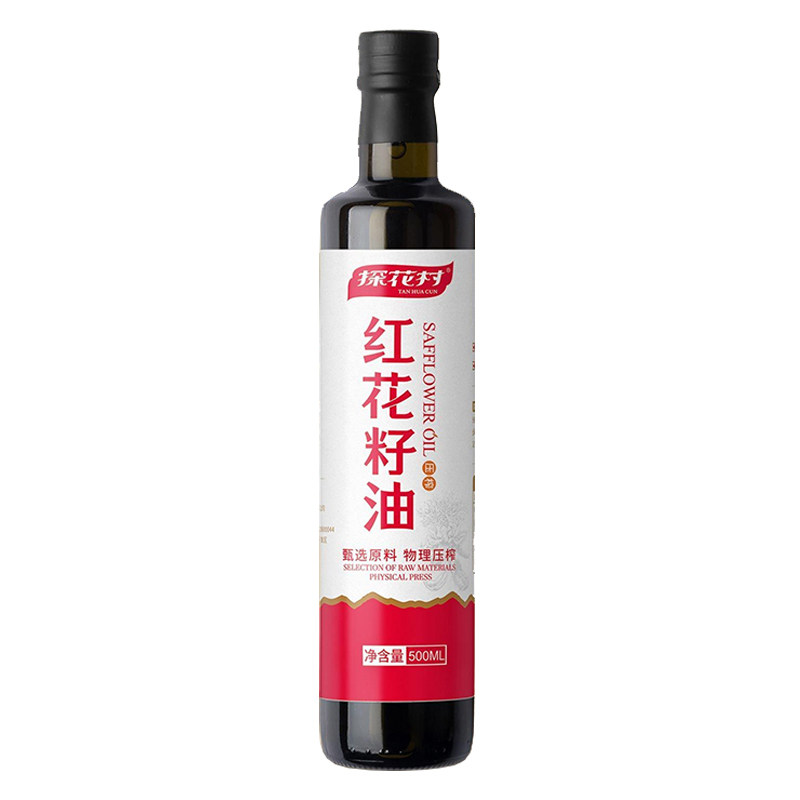 探花村红花籽油一级源自新疆