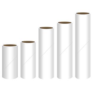 10/16/19/24cm粘毛卷纸粘尘纸粘毛器可撕式替换除尘粘纸滚撕纸芯