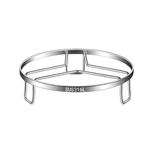 蒸架不锈钢蒸馒头蒸锅垫特厚支架蒸笼架子家用蒸格隔水炖厨房蒸盘