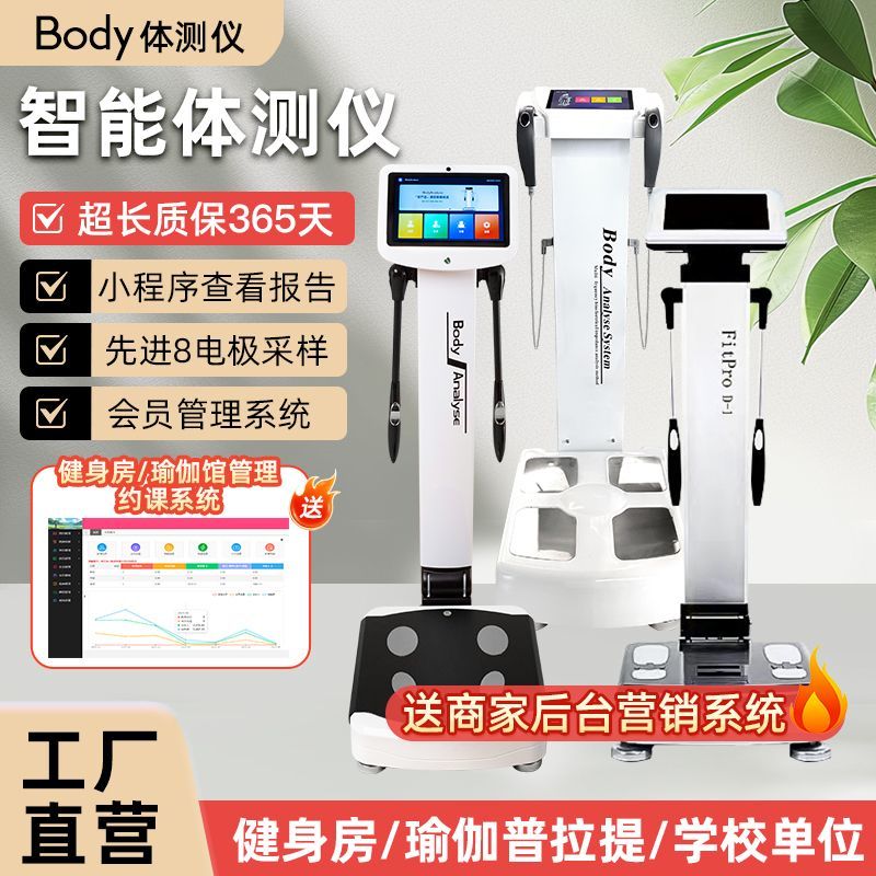 体测仪健身房专用瑜伽测仪分析仪高精度体测机Body人体成分析体脂