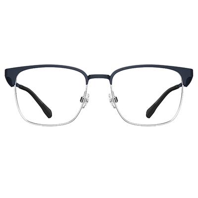 陌森商务眉线框轻盈钛架