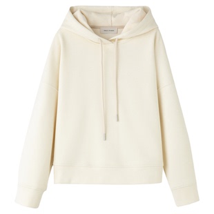 FANLE STUDIOS轻奢双层加厚羊毛ROW风及简连帽运动卫衣/卫裤套装