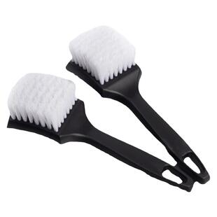 汽车轮胎清洁刷脚垫地毯刷尾箱织物精洗神器硬丝刷子轮毂刷清洗刷