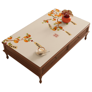 2026新款茶几桌布新中式卡通茶台桌面保护垫防油防水餐垫免洗桌垫