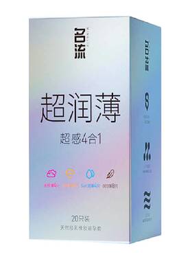 名流超薄玻尿酸套润滑到爆