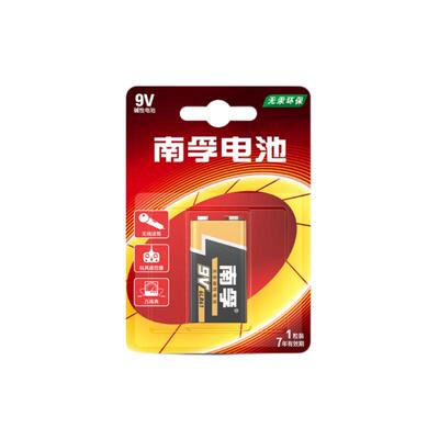 南孚9V碱性6F226LR61方块电池