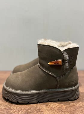 【帝朝阳】反季6折！真皮全羊毛！防水防滑！厚底女士雪地靴