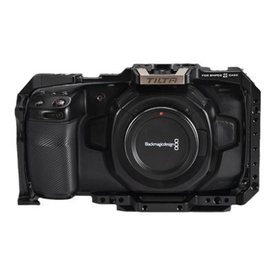 TILTA铁头BMPCC4K/6K全笼手提底座遮光罩硬盘支架手柄-黑色