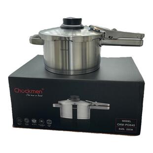 牛货进口18/10不锈钢高压锅家用加厚压力锅防爆燃气电磁炉用22cm