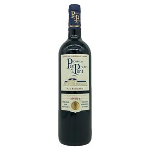 甜心推荐法国原瓶贝桥城堡Pey de Pont小桥酒庄葡萄酒赤霞珠750mL